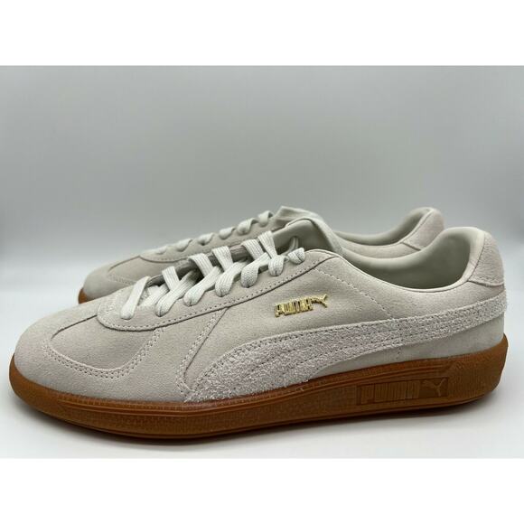 PUMA Men\'s Low-Top Army Trainer Bonanza Beige Suede 381228-01 Size 10.5 main image 11